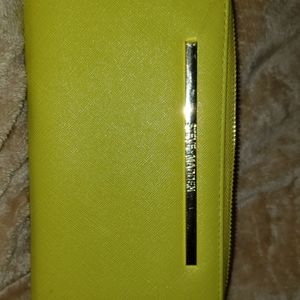 Lime Steve Madden Wallet/Wristlet